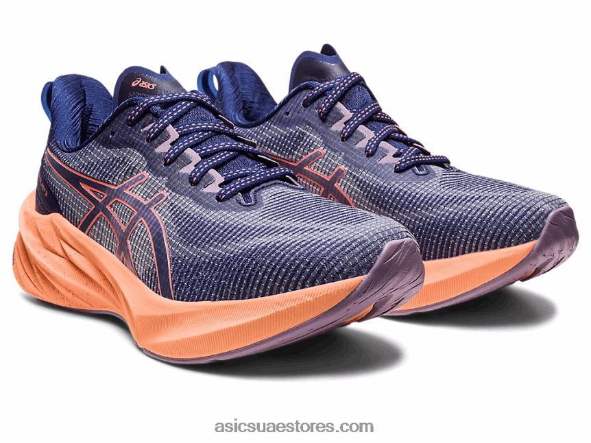 Asics أزرق نيلي / بابايا نوفابلاست 3 جنيه 2N24DJ2291