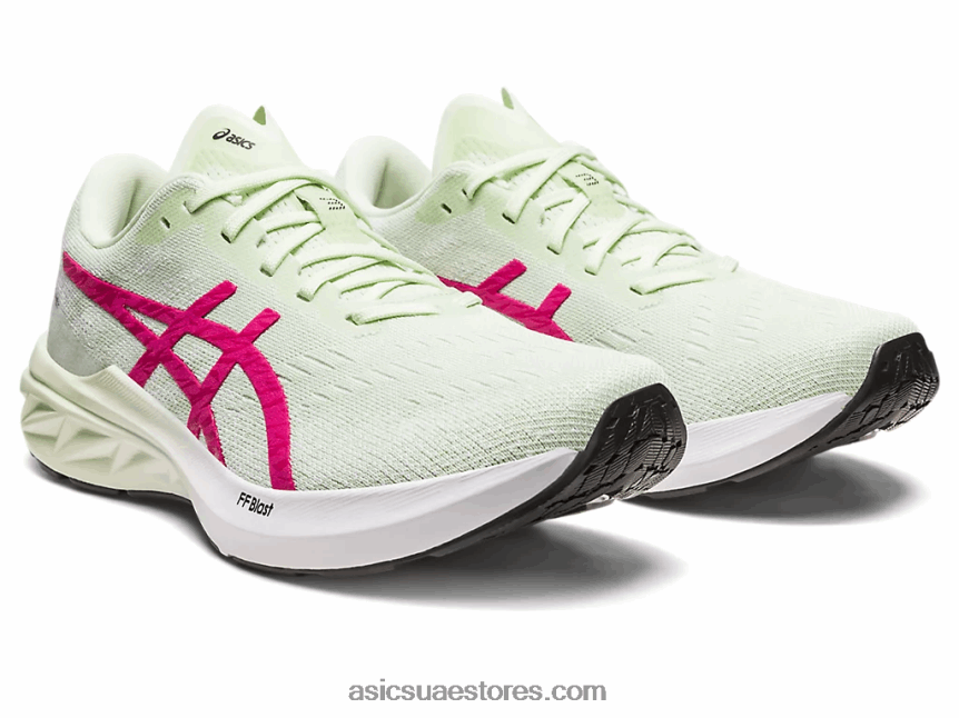 Asics همسة الهذيان الأخضر / الوردي دينابلست 3 2N24DJ2293