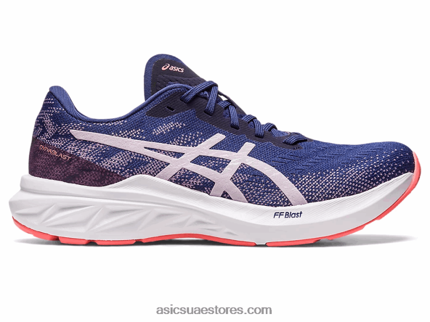 Asics أزرق نيلي / بنفسجي الغسق دينابلست 3 2N24DJ2307