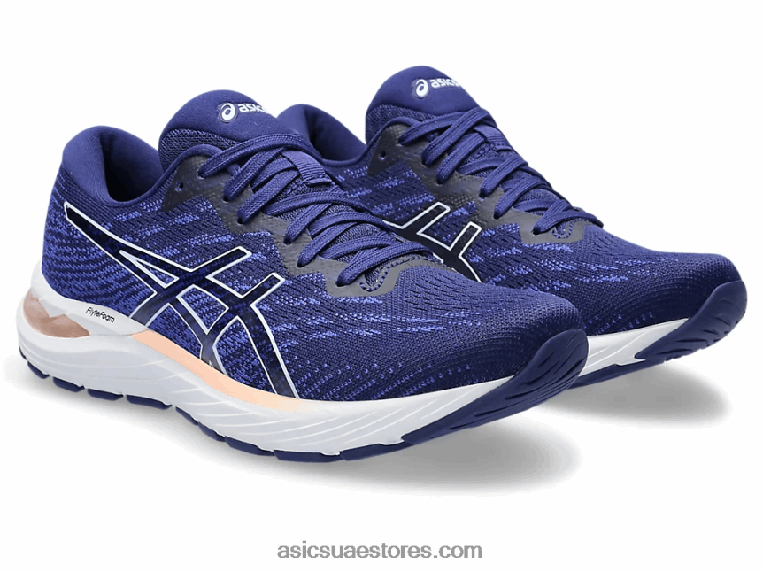 Asics الغوص الأزرق / السماء الناعمة جل ستراتوس 3 متماسكة 2N24DJ2342