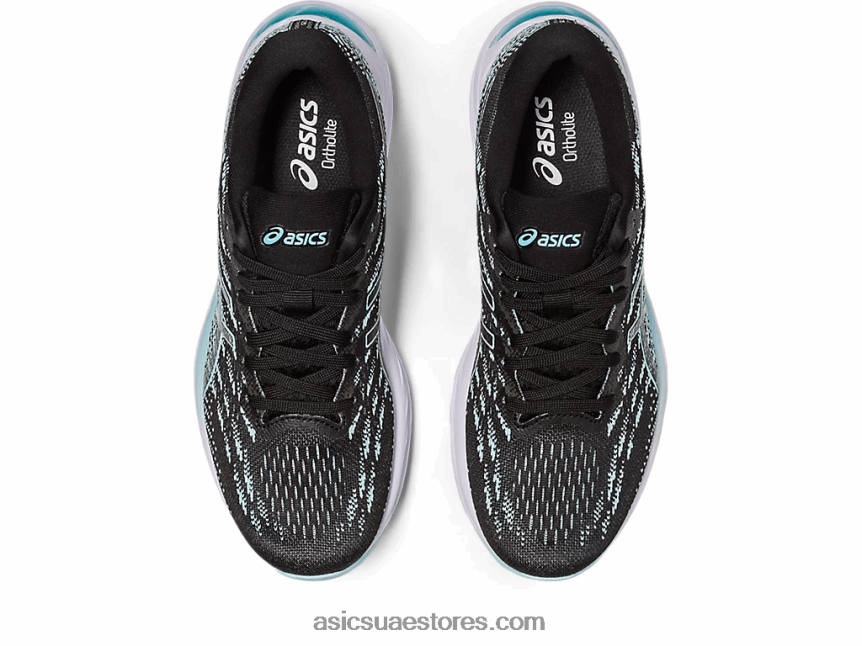 Asics أسود / أزرق واضح جل ستراتوس 3 متماسكة 2N24DJ2346