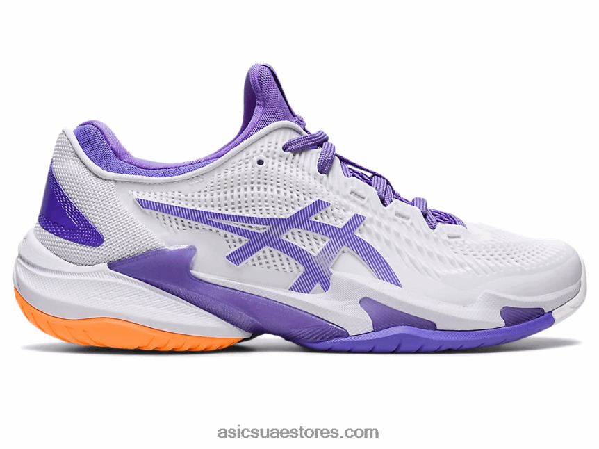Asics أبيض / جمشت محكمة وما يليها 3 2N24DJ2387
