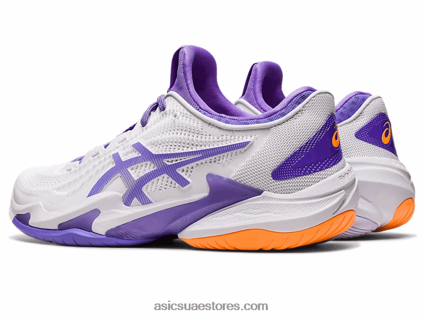 Asics أبيض / جمشت محكمة وما يليها 3 2N24DJ2387