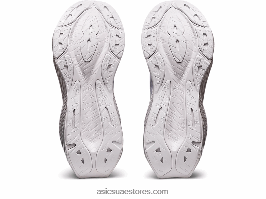 Asics أبيض / رمادي بيدمونت نوفابلاست 3 2N24DJ2405