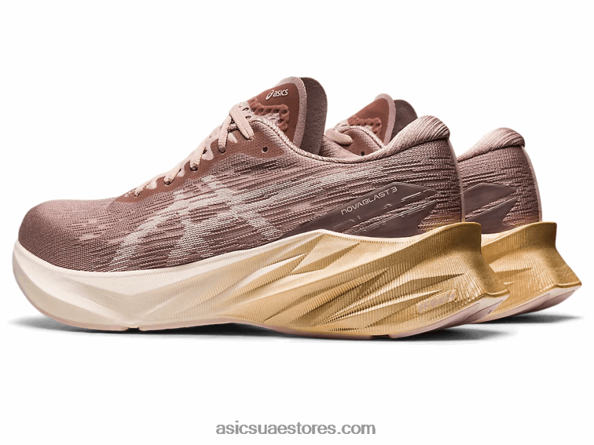 Asics تزلف / البيج المعدني نوفابلاست 3 2N24DJ2428