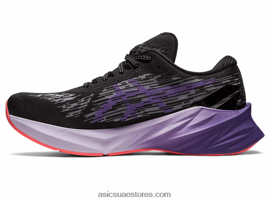 Asics أسود / أرجواني مترب نوفابلاست 3 2N24DJ2460