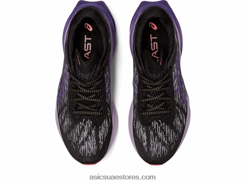 Asics أسود / أرجواني مترب نوفابلاست 3 2N24DJ2460