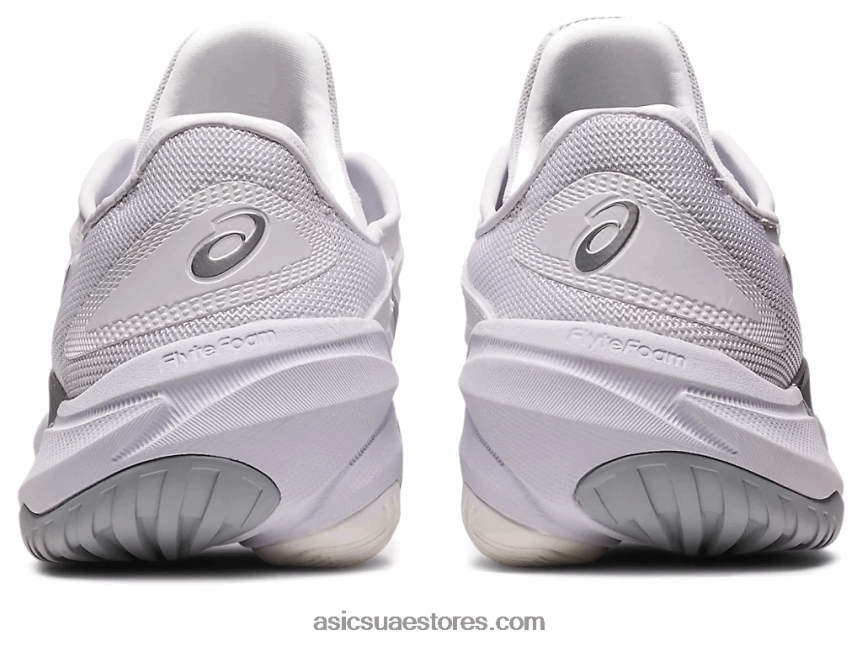 Asics أبيض / فضي نقي محكمة وما يليها 3 2N24DJ2587