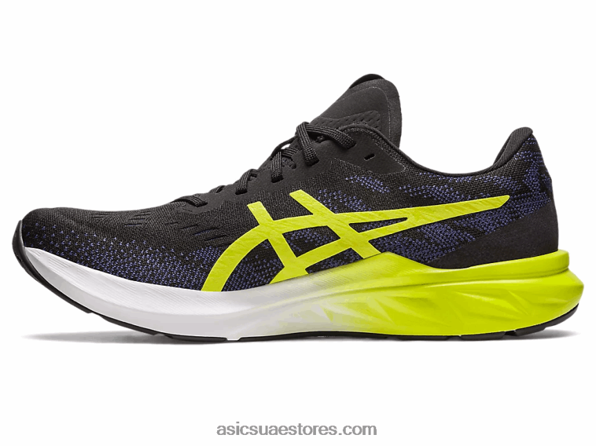 Asics أسود / قشر الليمون دينابلست 3 2N24DJ264
