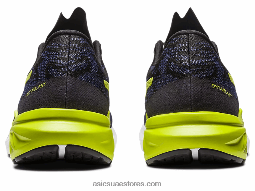 Asics أسود / قشر الليمون دينابلست 3 2N24DJ264