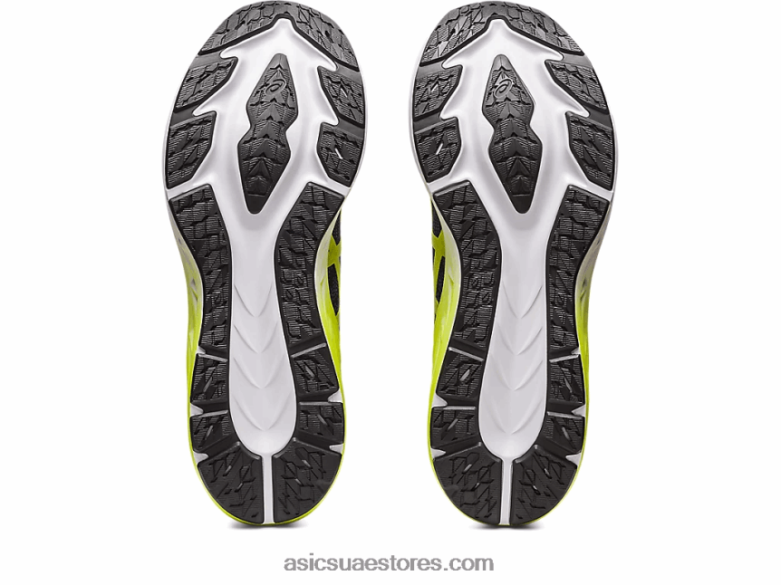 Asics أسود / قشر الليمون دينابلست 3 2N24DJ264