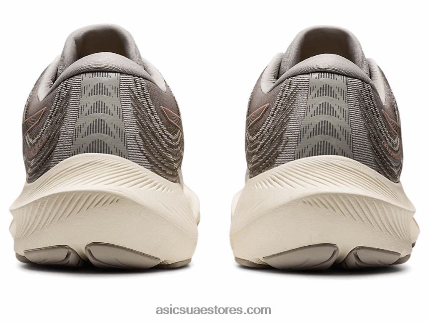 Asics محار رمادي / وردة بلوري جل كايانو لايت 3 2N24DJ2696