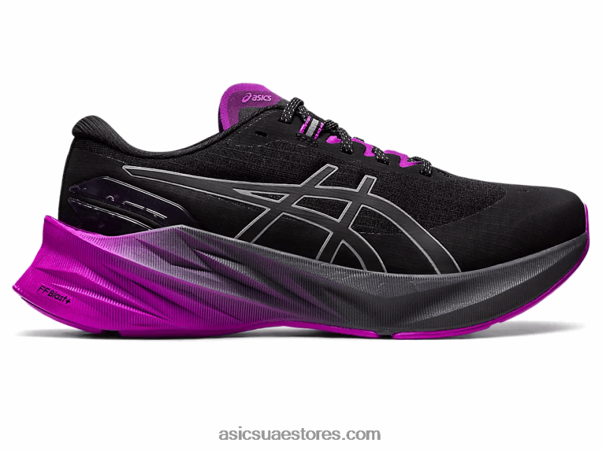 Asics زهرة اوركيد سوداء نوفابليست 3 لايت عرض 2N24DJ2702