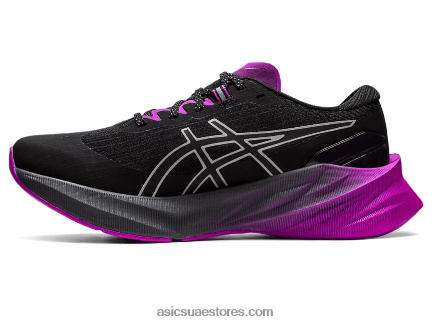 Asics زهرة اوركيد سوداء نوفابليست 3 لايت عرض 2N24DJ2702