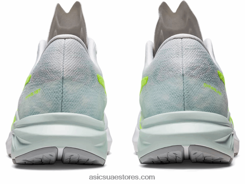 Asics أبيض / أصفر أمان دينابلست 3 2N24DJ2722