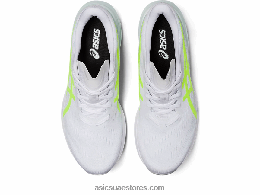 Asics أبيض / أصفر أمان دينابلست 3 2N24DJ2722