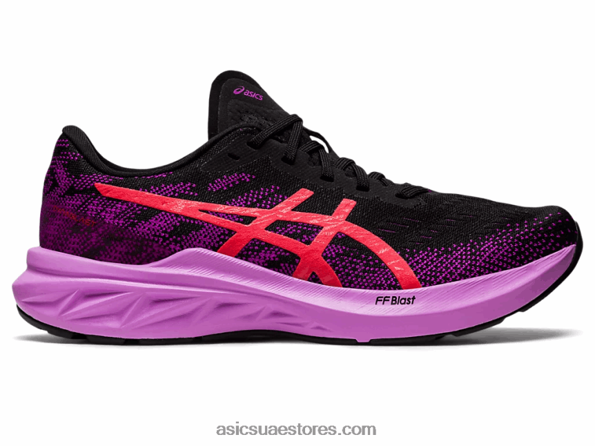 Asics تنبيه أسود / أحمر دينابلست 3 2N24DJ2729