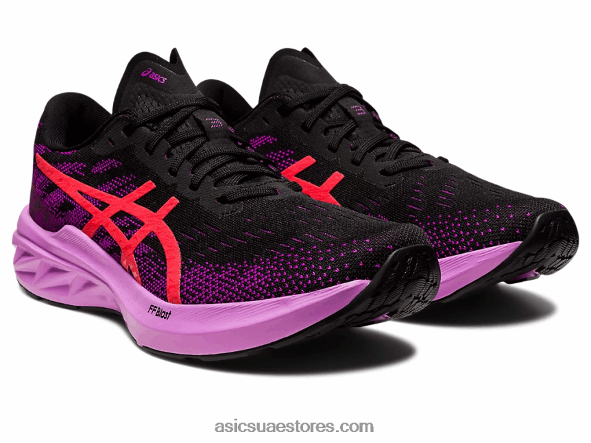 Asics تنبيه أسود / أحمر دينابلست 3 2N24DJ2729