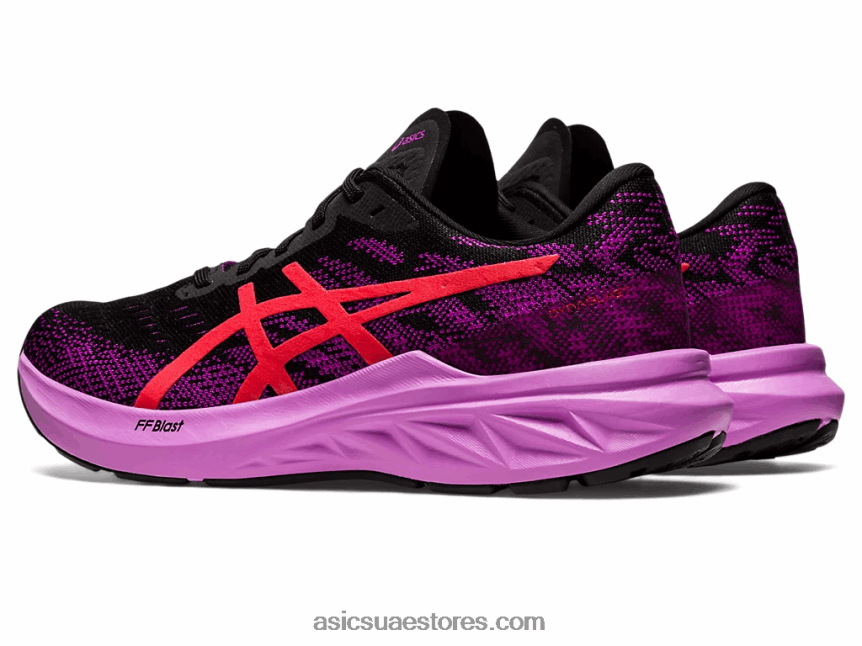 Asics تنبيه أسود / أحمر دينابلست 3 2N24DJ2729