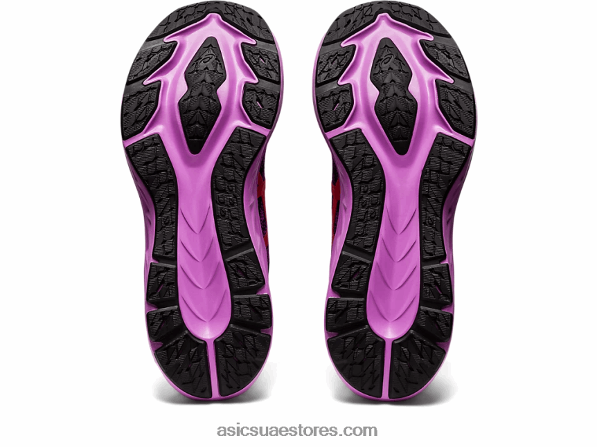 Asics تنبيه أسود / أحمر دينابلست 3 2N24DJ2729