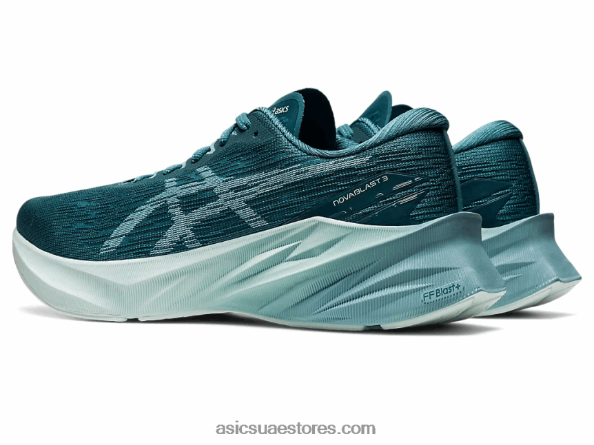 Asics الصنوبر الضبابي / الدخان الأزرق نوفابلاست 3 2N24DJ2884