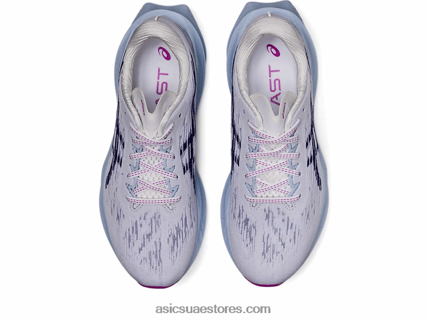 Asics أبيض / أزرق غامق نوفابلاست 3 2N24DJ2887