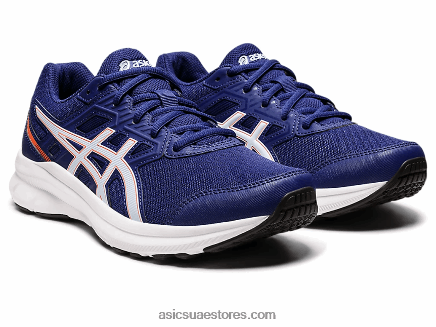 Asics الغوص الأزرق / السماء الناعمة هزة 3 واسعة 2N24DJ2892
