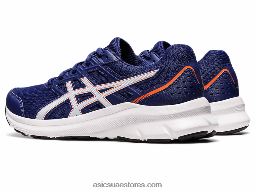 Asics الغوص الأزرق / السماء الناعمة هزة 3 واسعة 2N24DJ2892