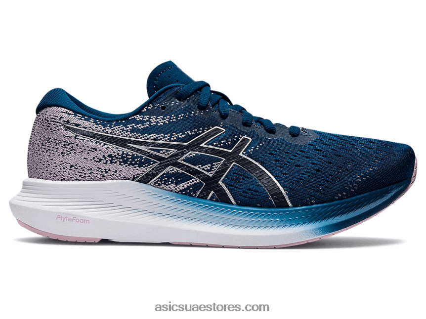 Asics أزرق ماكو / فضي نقي إيفورايد 3 2N24DJ3167