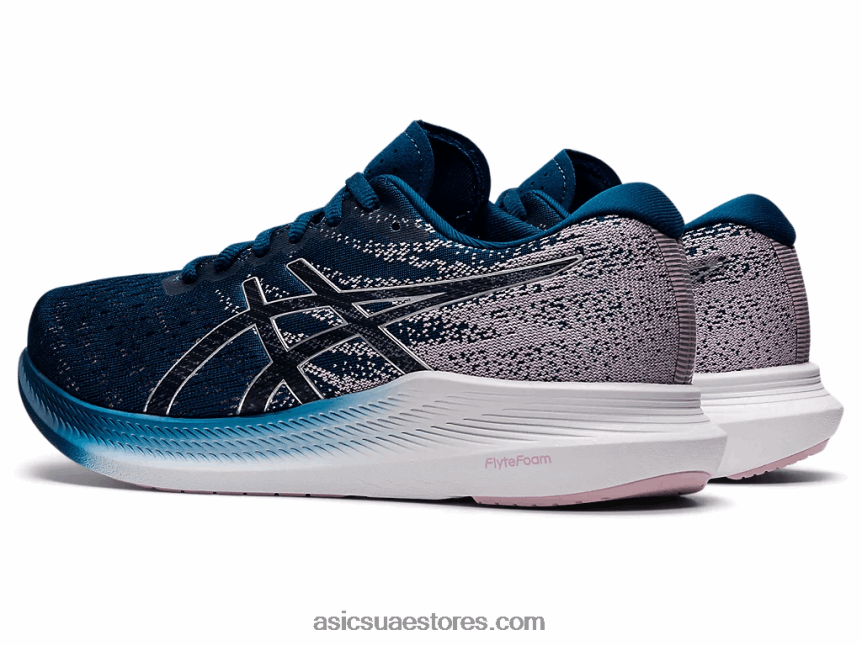 Asics أزرق ماكو / فضي نقي إيفورايد 3 2N24DJ3167