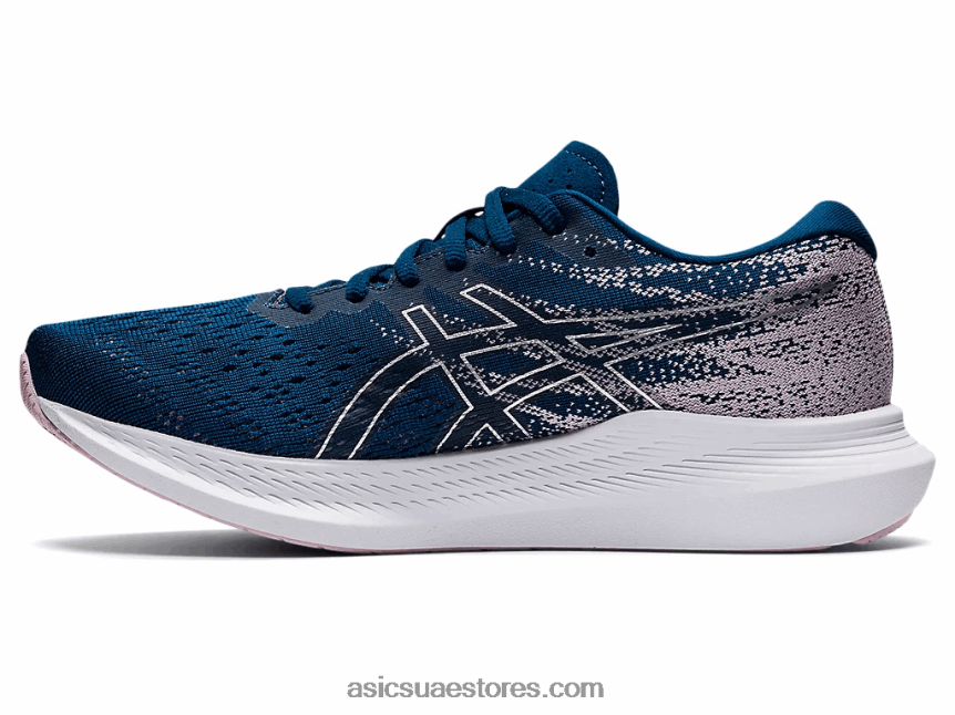 Asics أزرق ماكو / فضي نقي إيفورايد 3 2N24DJ3167