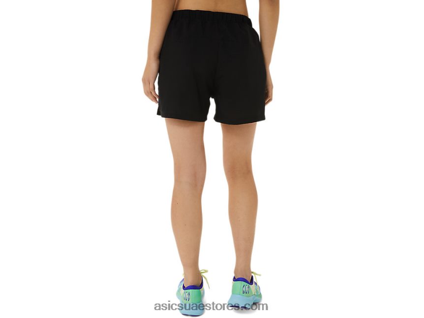 Asics أسود الأداء طقم نسائي جاهز 3 بوصة لامع 2N24DJ3306