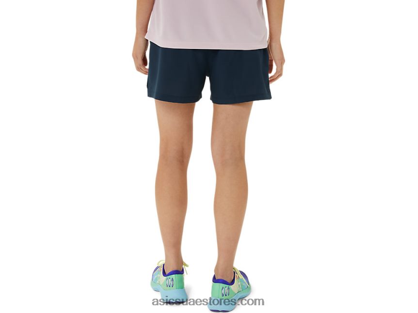 Asics أزرق غامق طقم نسائي جاهز 3 بوصة لامع 2N24DJ3314