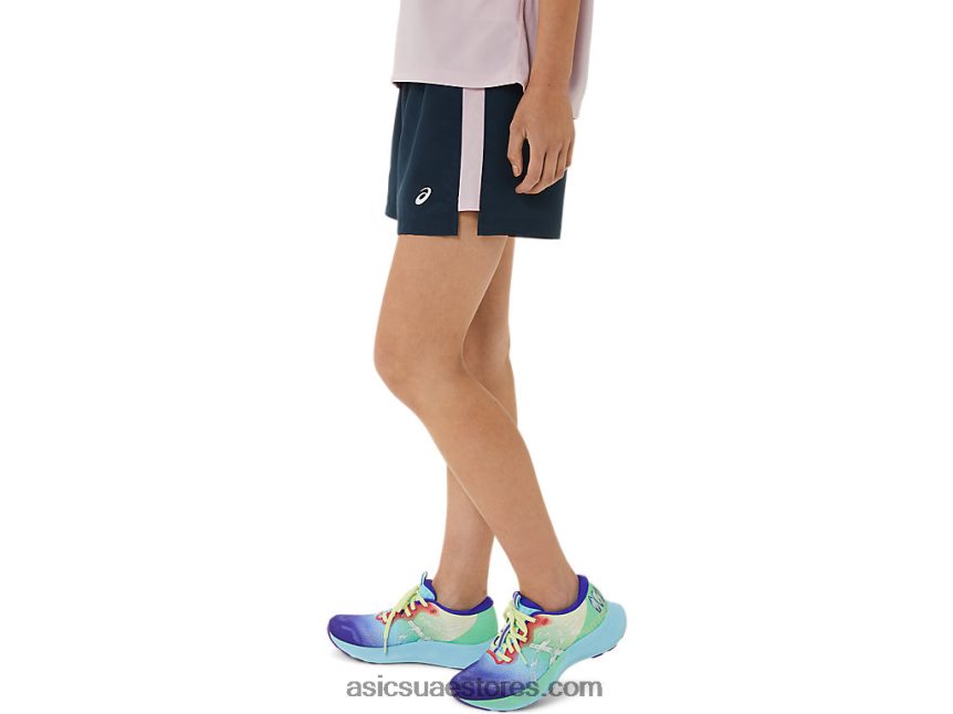 Asics أزرق غامق طقم نسائي جاهز 3 بوصة لامع 2N24DJ3314