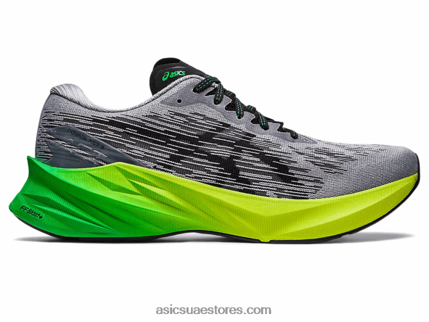 Asics صفيحة صخرية / أسود نوفابلاست 3 2N24DJ344