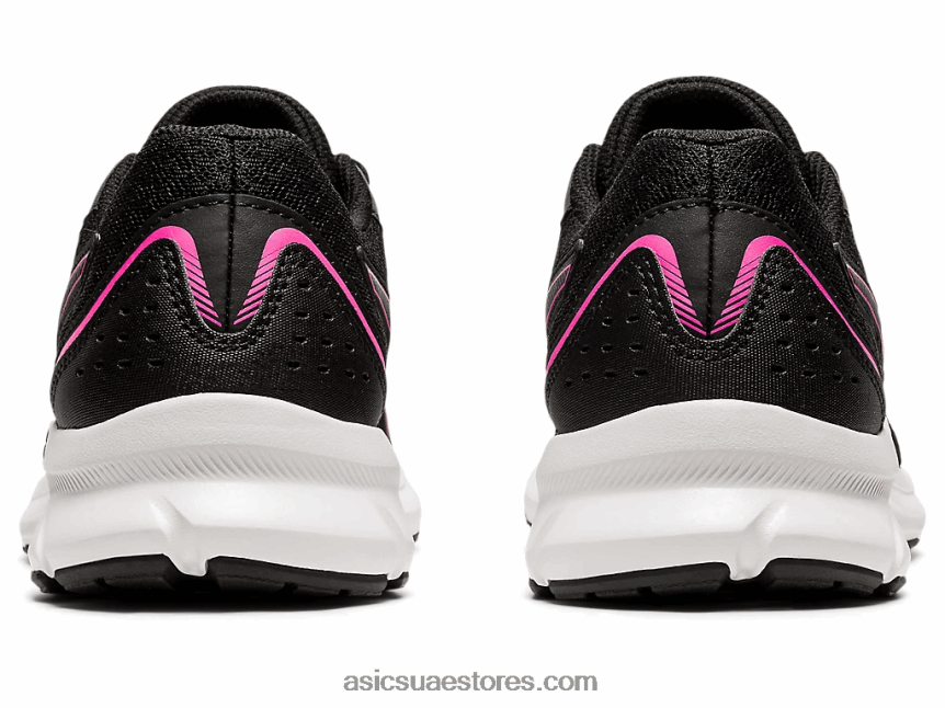 Asics أسود / وردي ساخن هزة 3 واسعة 2N24DJ3552