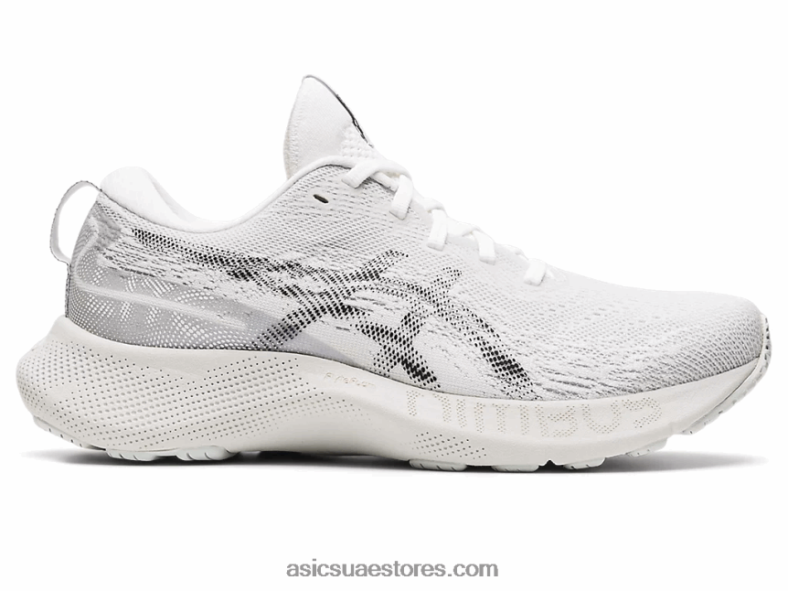 Asics أبيض أسود هلام نيمبوس لايت 3 2N24DJ3579