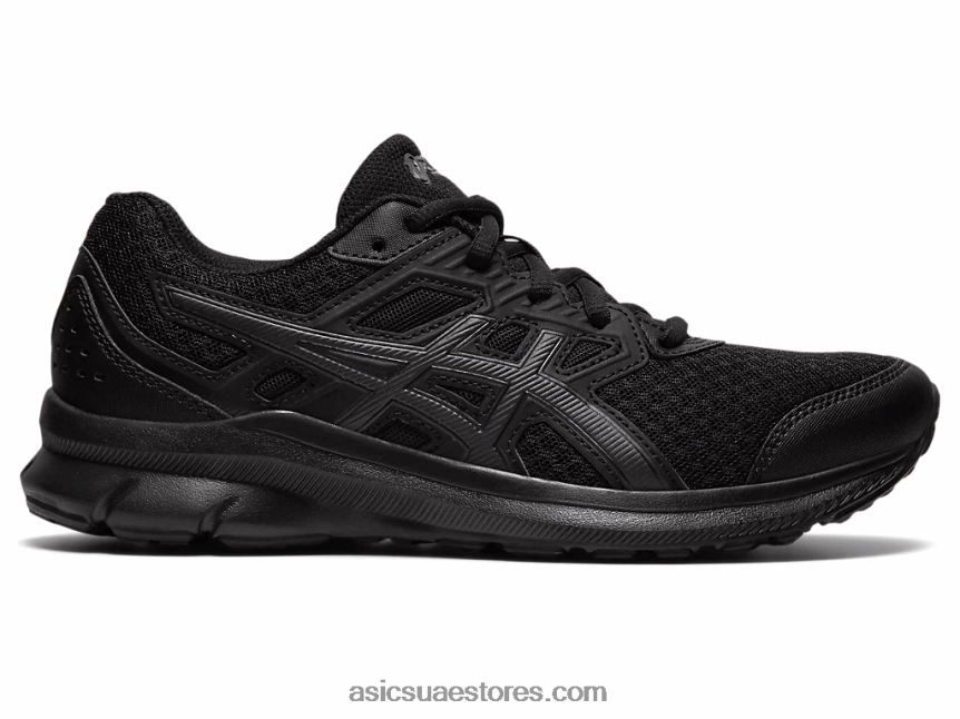 Asics أسود / رمادي جرافيت هزة 3 واسعة 2N24DJ3588
