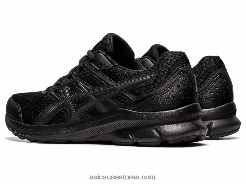 Asics أسود / رمادي جرافيت هزة 3 واسعة 2N24DJ3588