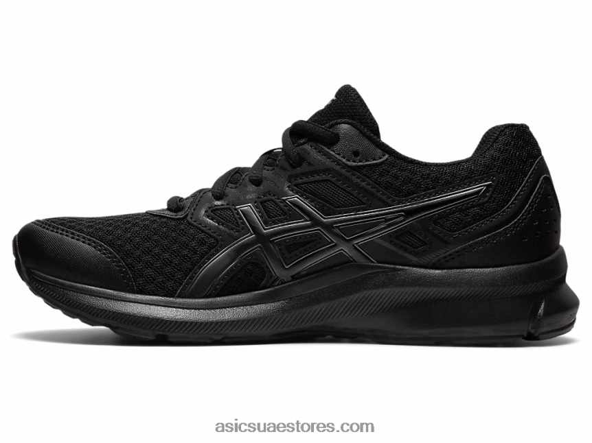 Asics أسود / رمادي جرافيت هزة 3 واسعة 2N24DJ3588