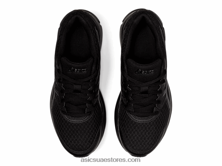 Asics أسود / رمادي جرافيت هزة 3 واسعة 2N24DJ3588