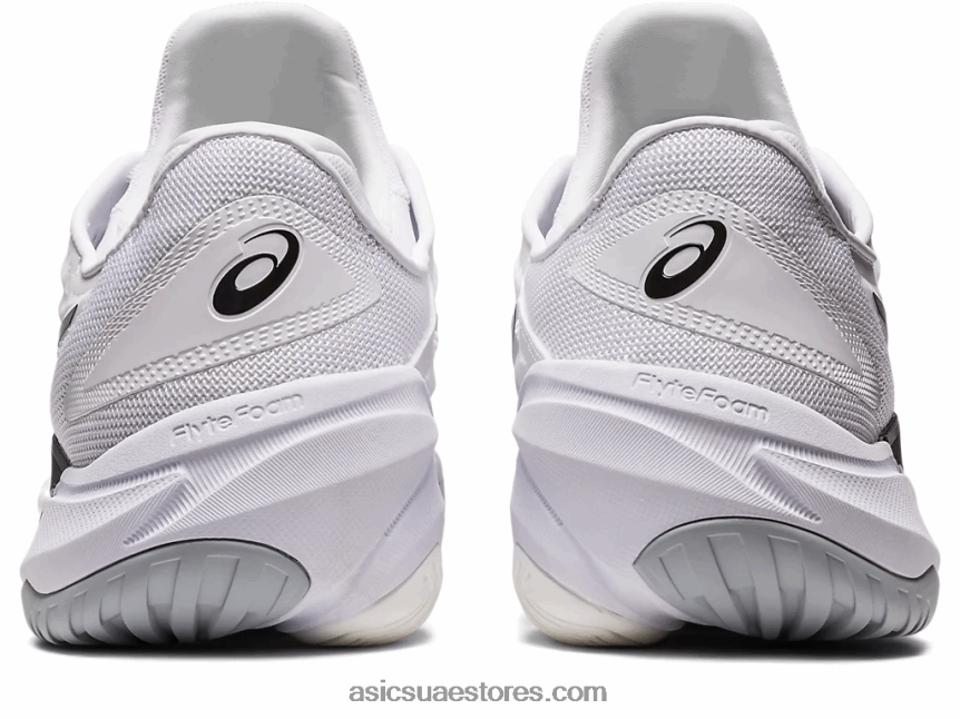 Asics أبيض أسود محكمة وما يليها 3 2N24DJ384