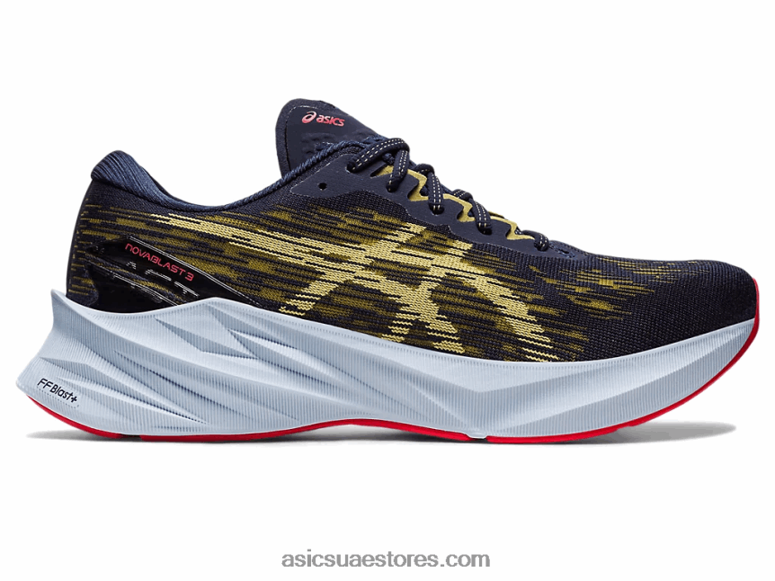 Asics منتصف الليل / زيت الزيتون نوفابلاست 3 2N24DJ388