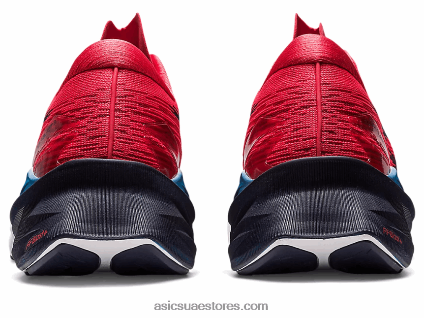 Asics أحمر كهربائي / منتصف الليل نوفابلاست 3 2N24DJ396