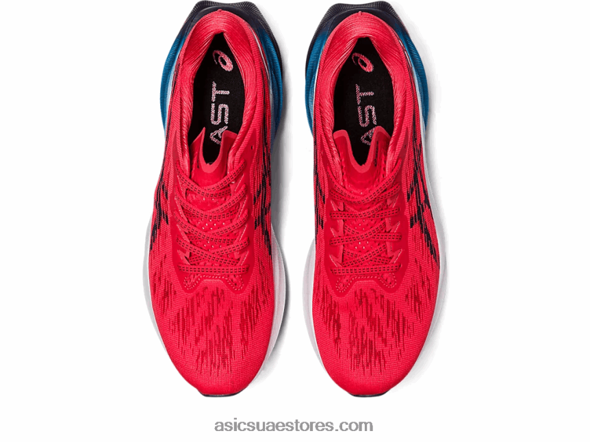 Asics أحمر كهربائي / منتصف الليل نوفابلاست 3 2N24DJ396