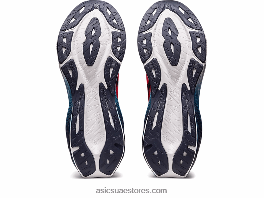 Asics أحمر كهربائي / منتصف الليل نوفابلاست 3 2N24DJ396