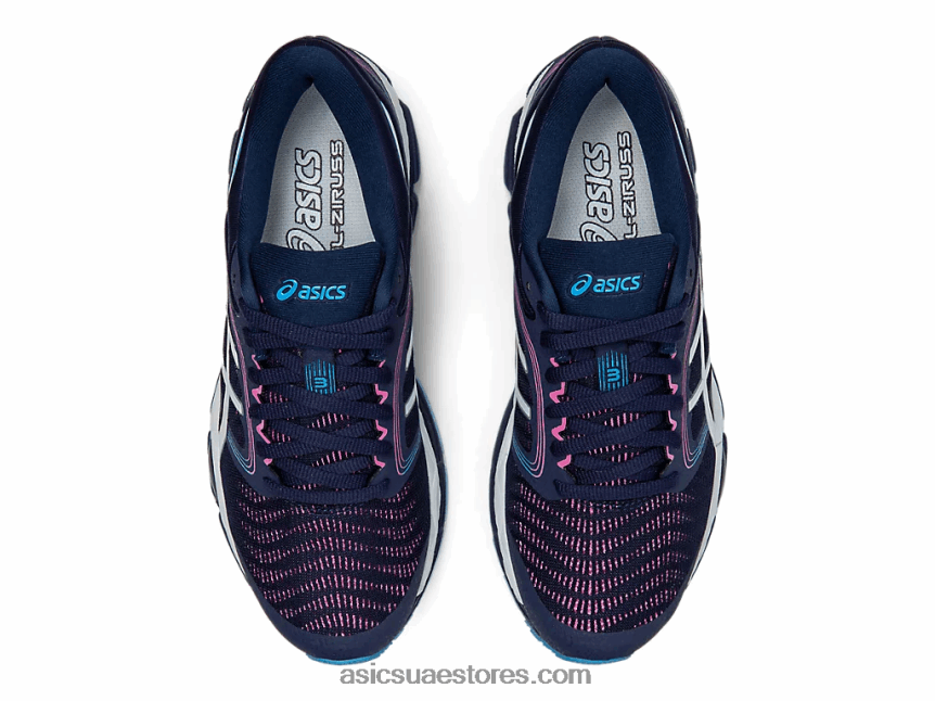 Asics معطف طاووس / أبيض جل زيروس 3 2N24DJ4191