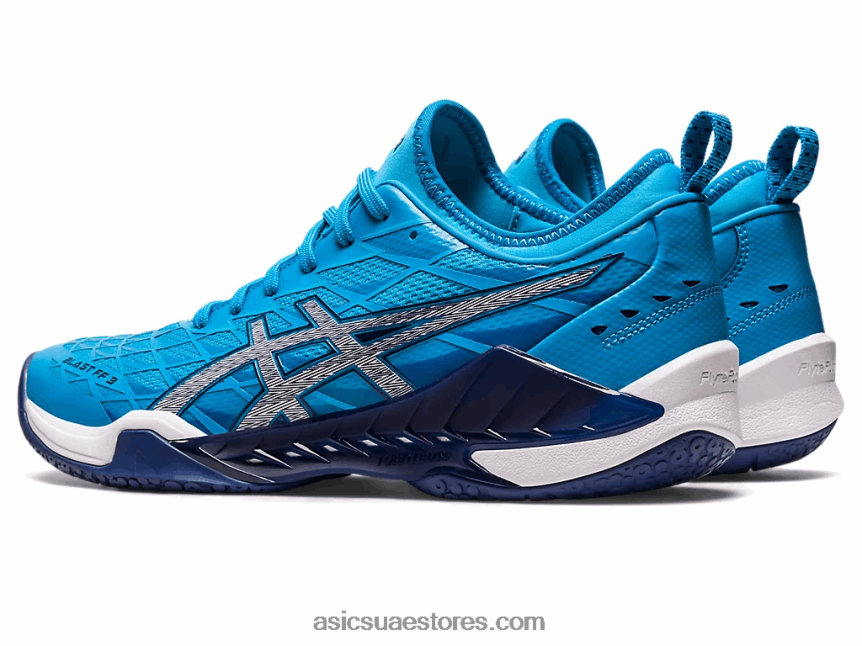 Asics أزرق الجزيرة / أزرق نيلي انفجار وما يليها 3 2N24DJ573
