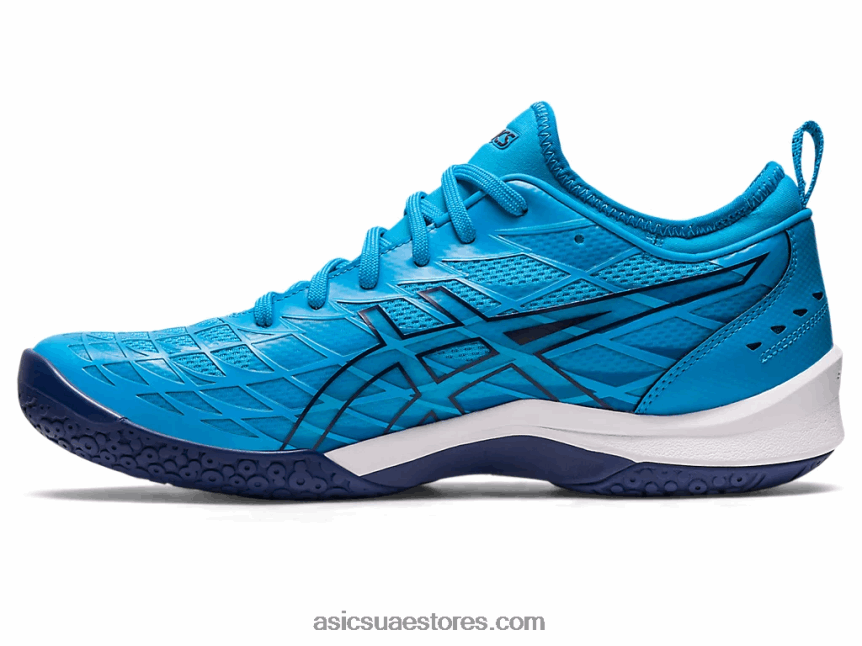 Asics أزرق الجزيرة / أزرق نيلي انفجار وما يليها 3 2N24DJ573