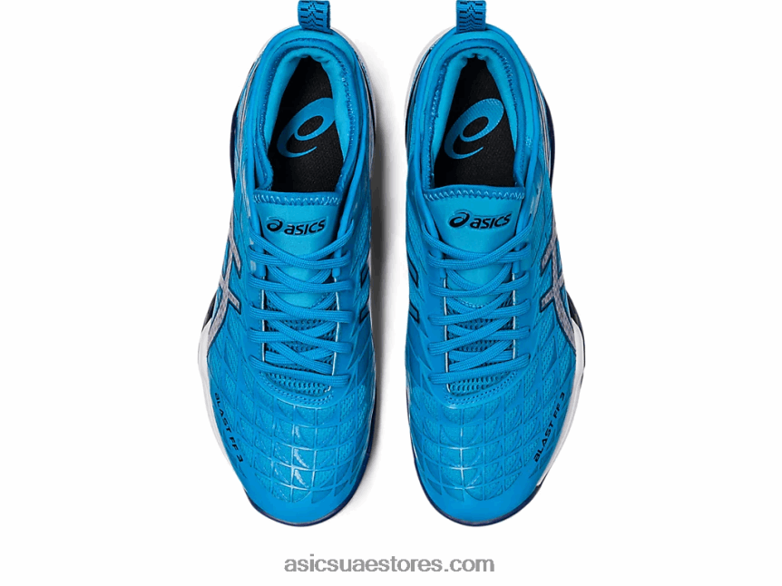 Asics أزرق الجزيرة / أزرق نيلي انفجار وما يليها 3 2N24DJ573